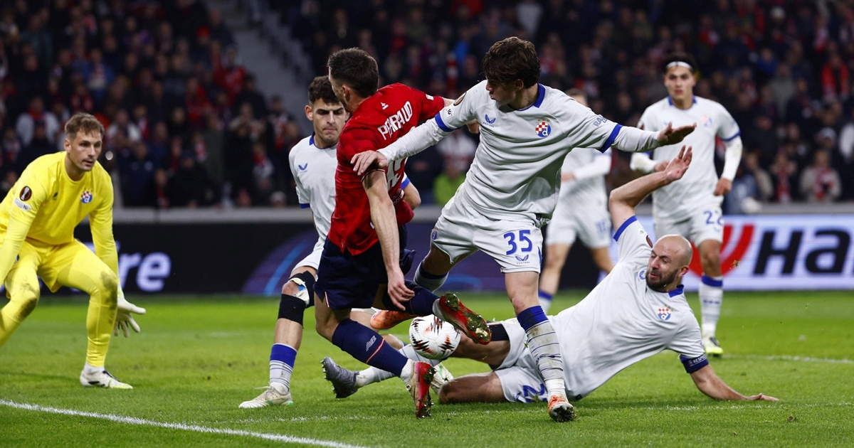 Dinamo je u dva statistička podatka na dnu poretka Europa lige