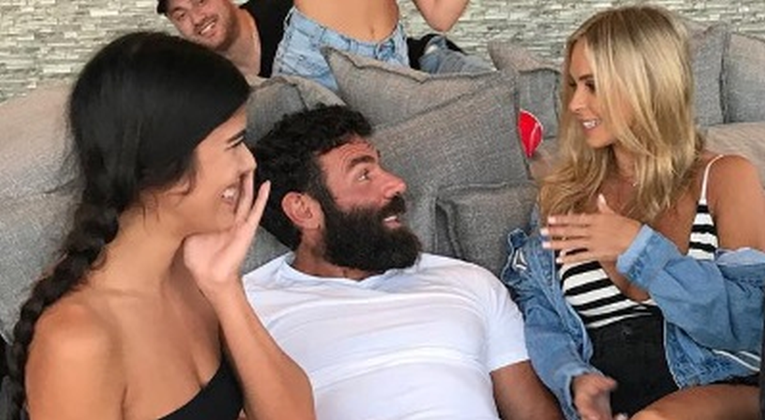 Dan Bilzerian delighted by what he saw on the roof in Dalmatia