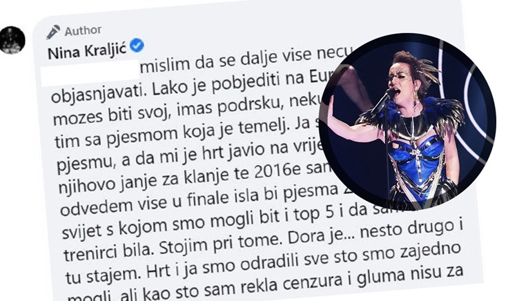 Nina Kraljić: HRT i ja smo finito... Cenzura i gluma nisu za mene