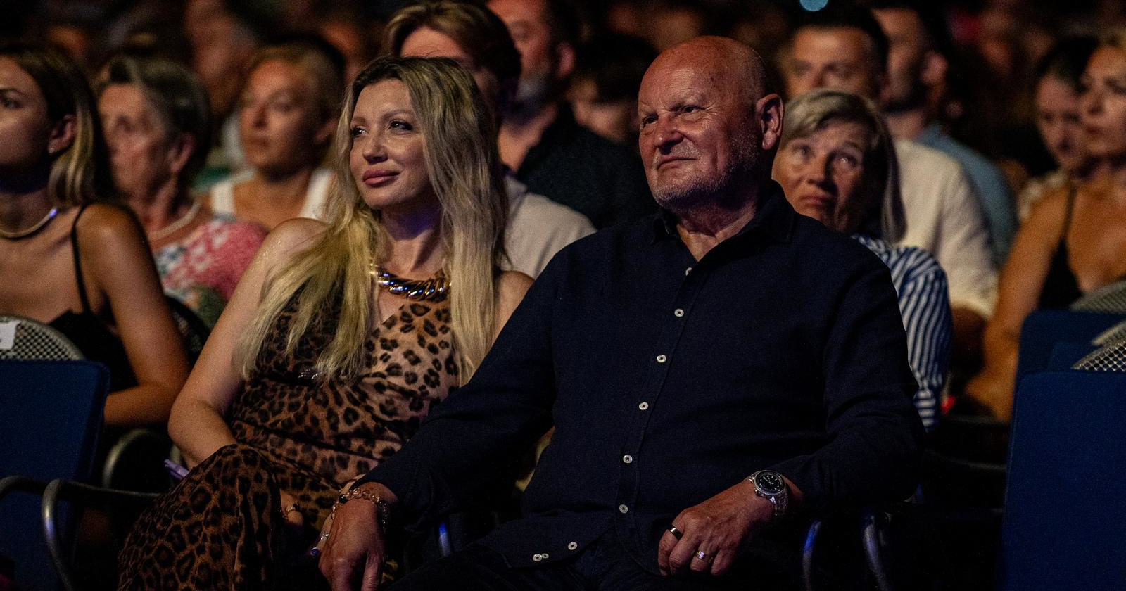 Zlatko Mateša i supruga Blanka privukli pažnju fotografa na koncertu u Opatiji
