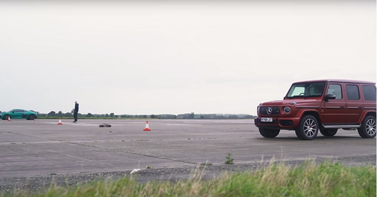 VIDEO Tko je brži, autić na daljinski, dron, G klasa ili ipak Audi R8?