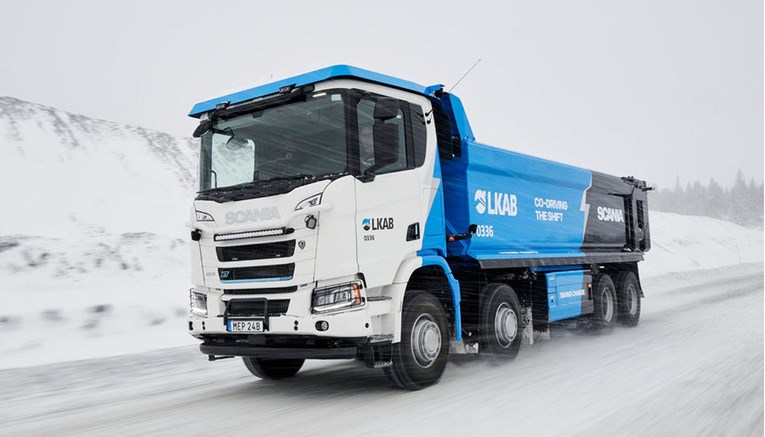 Scania najavila revoluciju u rudarstvu s novim električnim kamionima