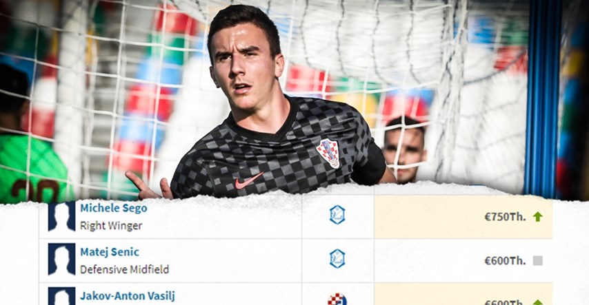 Transfermarkt objavio nove vrijednosti igrača u 2. HNL. Hajdukovac se odvojio na vrhu