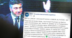 HDZ se svađa s SDP-om na Fejsu: "Socijalisti mogu u sabor, ali pučani ne"