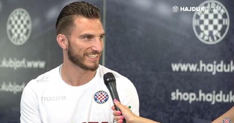 Hajdukov novi napadač ima suspenziju zbog crvenog kartona otprije godinu dana