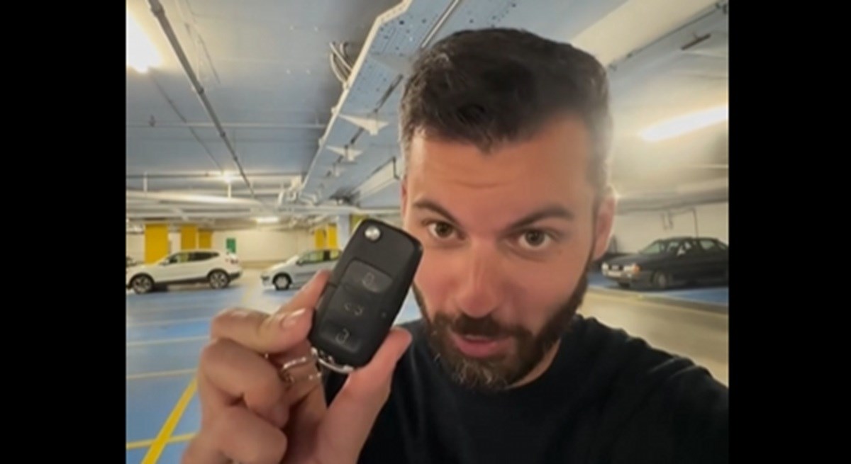 VIDEO Mate Rimac vozi Golfa