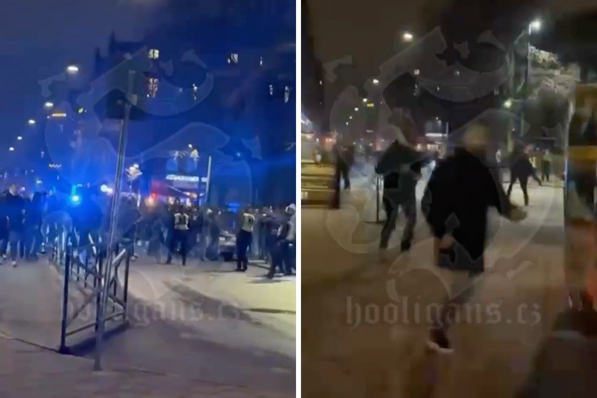 VIDEO Stampedo Delija u gradu punom hrvatskih navijača