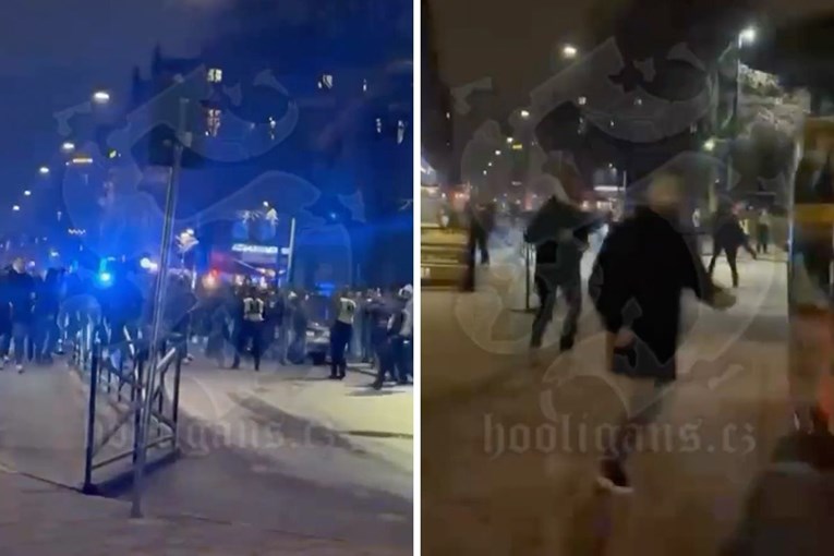 VIDEO Stampedo Delija u gradu punom hrvatskih navijača