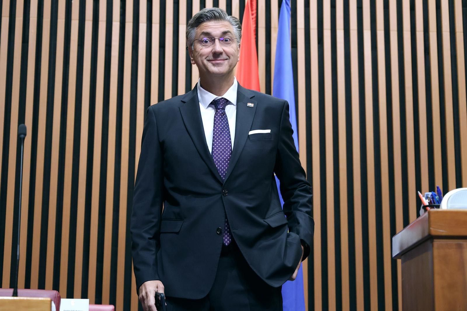 Ovaj tjedan Plenković saboru podnosi izvješće o stanju nacije