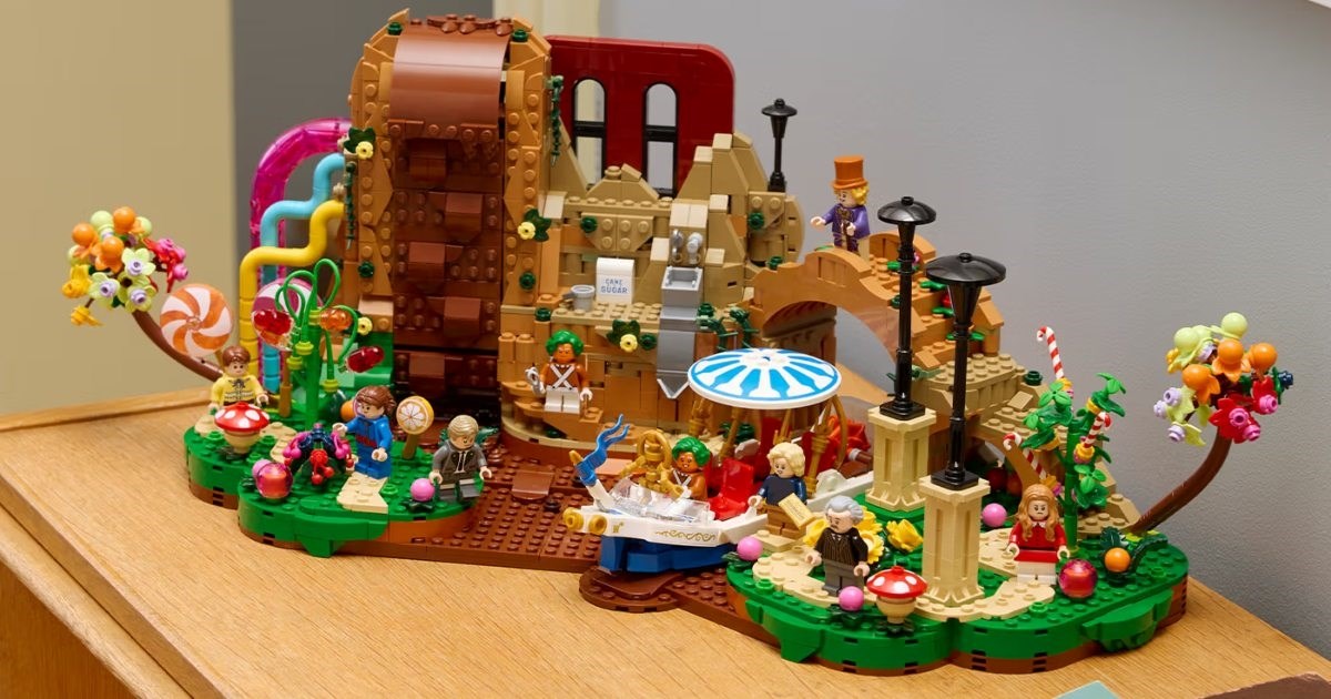Novi LEGO set vodi vas u čarobni svijet tvornice čokolade