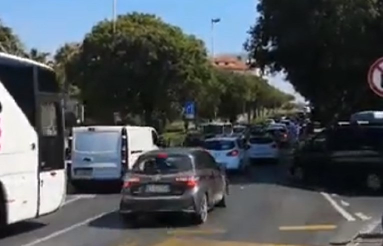 U Splitu je i danas prometni kaos