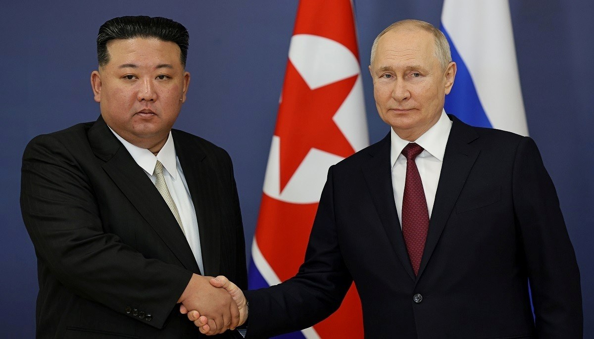 Razgovarali Kim i Putin. Kim nazdravio za veliku Rusiju