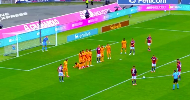 Pogledajte gol Nikole More u Serie A. Pogodio je iz slobodnog udarca