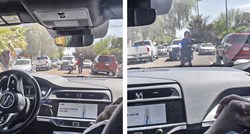 VIDEO Policija pokušala zaustaviti robotaksi bez vozača