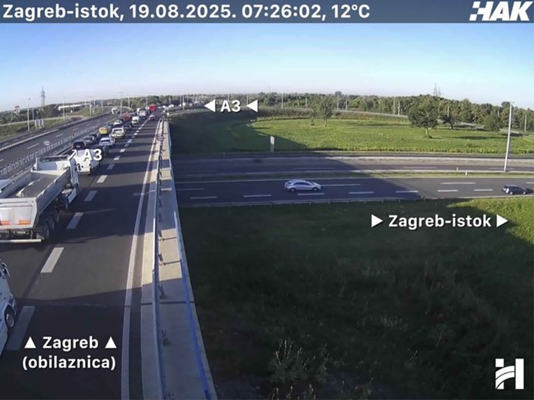 Prometne nesreće na Jadranskoj magistrali te na A2 između Zaboka i Začretja