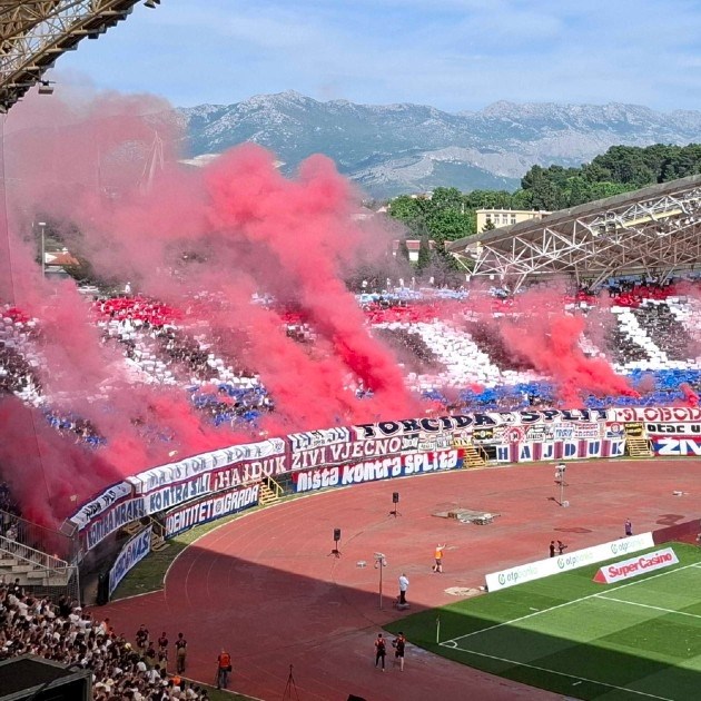 VIDEO Pogledajte koreografiju Torcide na derbiju s Dinamom