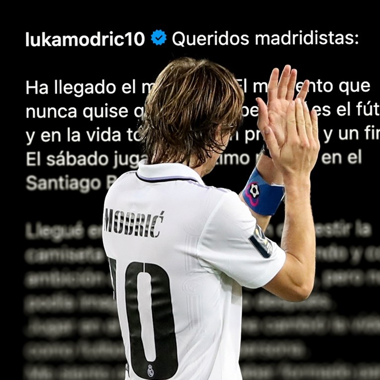 Pročitajte pismo kojim se Modrić oprostio od Reala