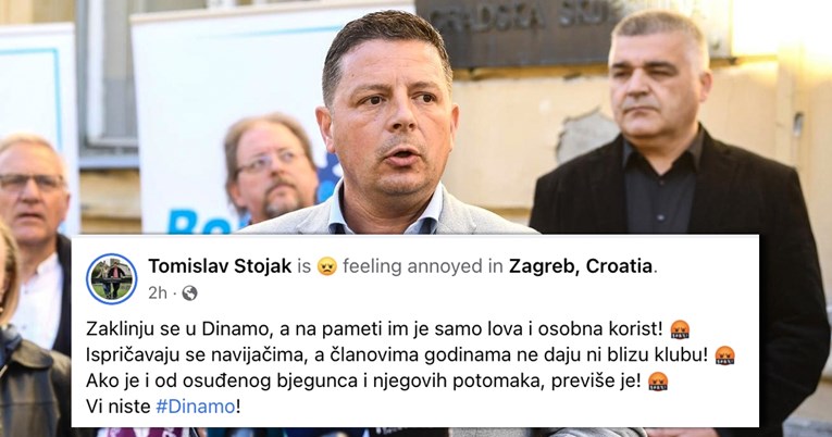 "Zaklinju se u Dinamo, a na pameti im je samo lova. Vi niste Dinamo"