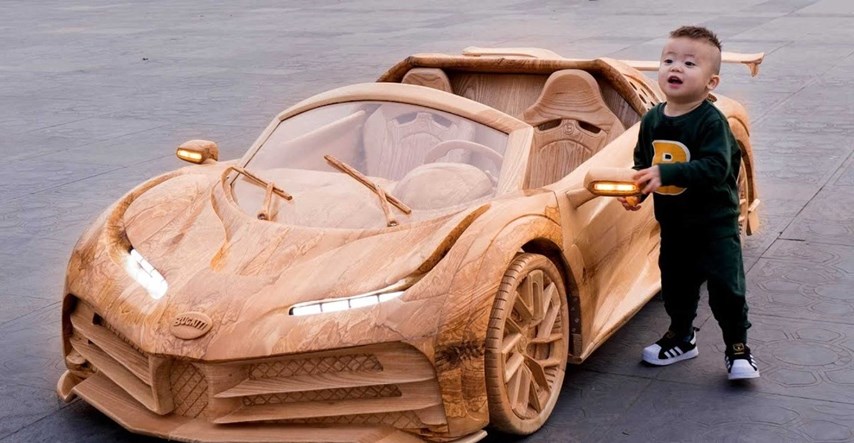 VIDEO Ovo je najljepši Bugatti izrađen od drveta
