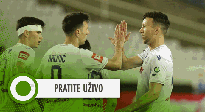 UŽIVO HAJDUK - GORICA 1:1 Kalinić igra možda posljednju utakmicu u dresu Hajduka