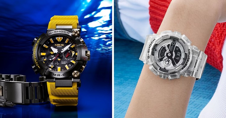 Fora su nam ovi prozirni satovi koje je G-Shock izbacio povodom 40. godišnjice