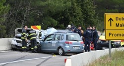 Sudarila se tri auta na magistrali kod Makarske, tri osobe završile u bolnici