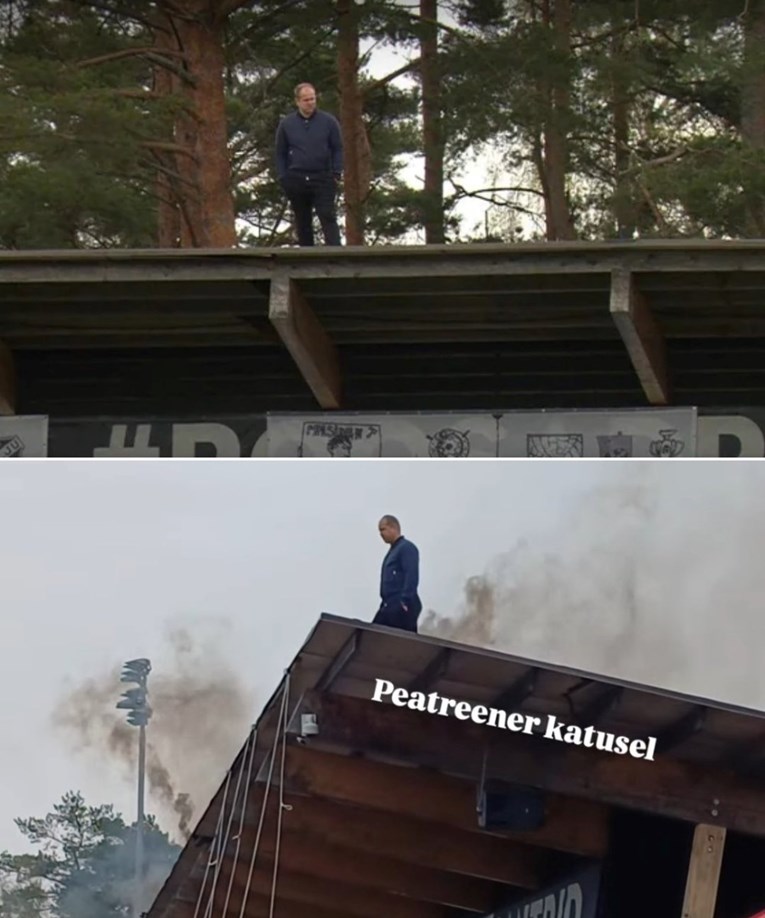 Trener estonskog prvoligaša nije smio voditi momčad s klupe. Snašao se i postao hit