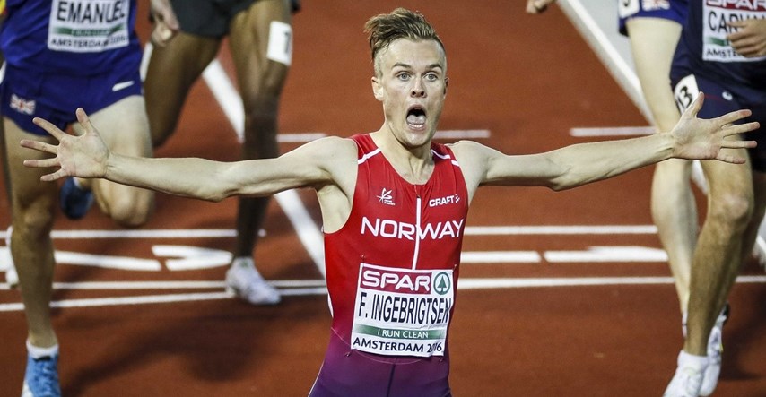 Norvežanin Ingebritsen postavio novi europski rekord u utrci na 5000 metara