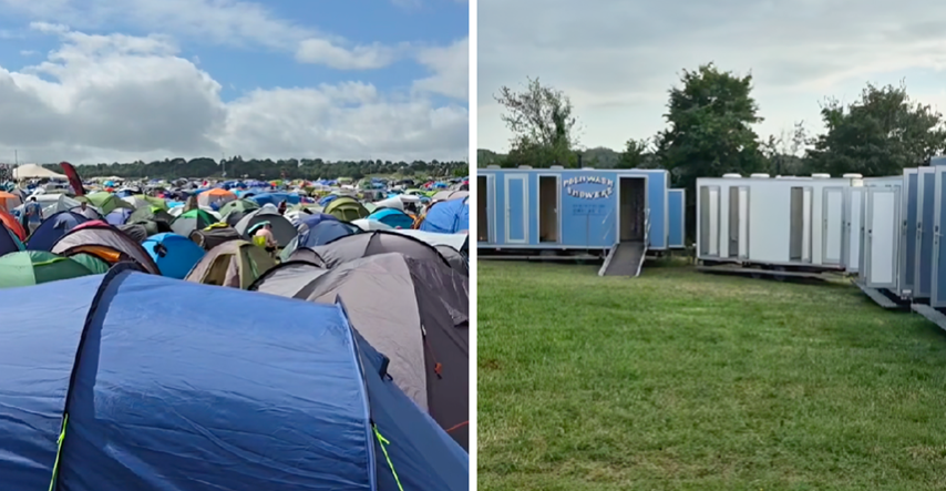 "Noćna mora": Evo gdje posjetitelji festivala Glastonbury spavaju i tuširaju se