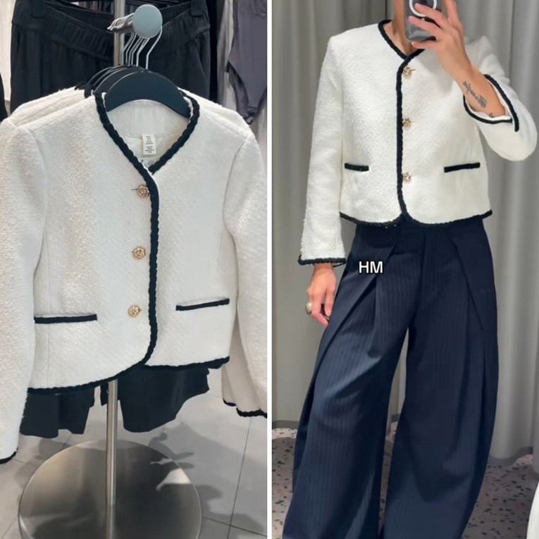 Nitko ne vjeruje da je iz H&M-a: Bouclé jakna o kojoj svi pričaju