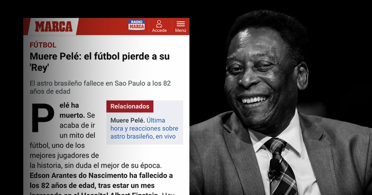 Reakcije svjetskih medija: Nogomet je ostao bez svog kralja