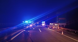 Nesreća na A4 kod Novog Marofa, na terenu vatrogasci i policija