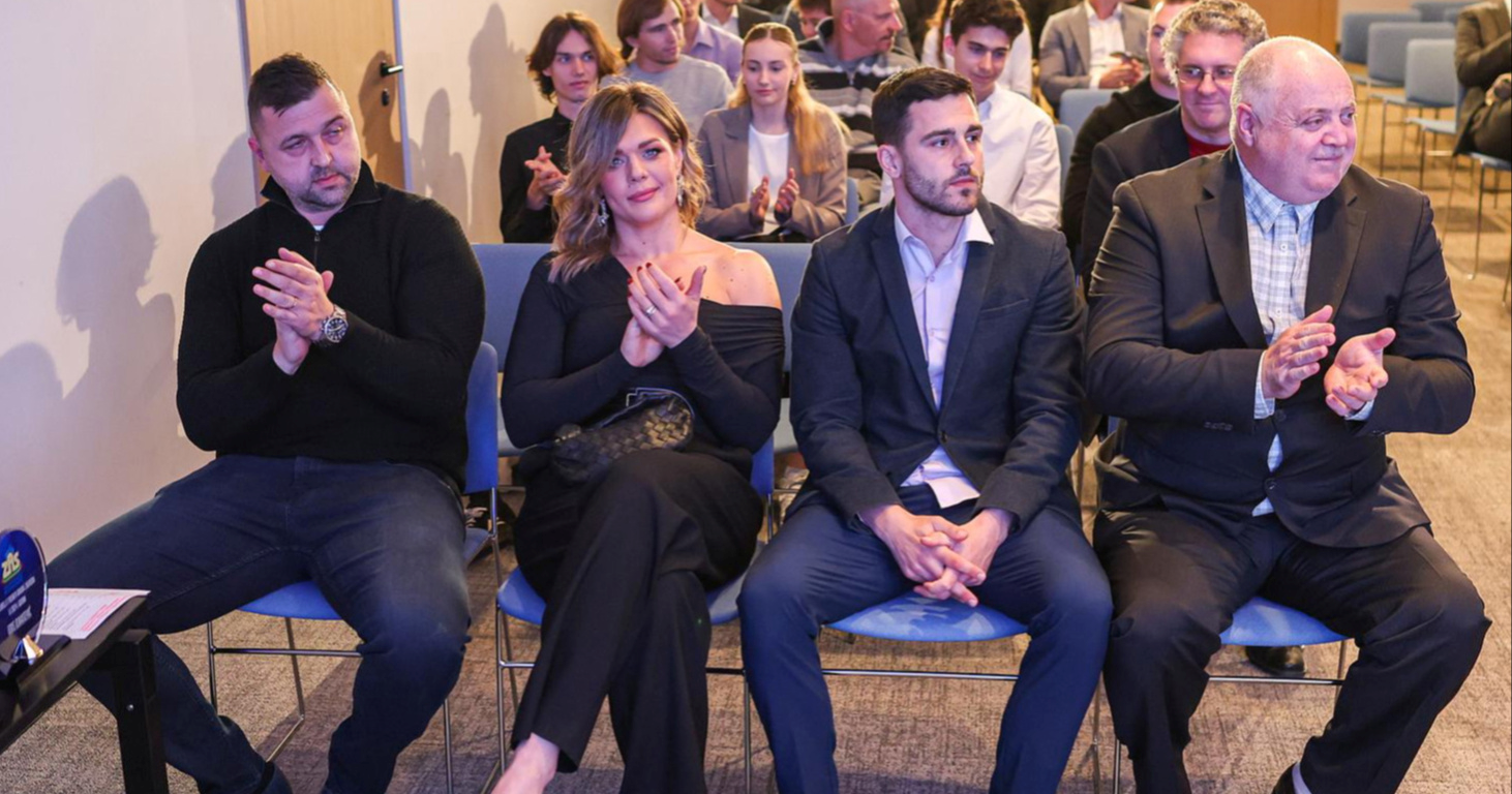 Sandra i Edis Elkasević bili na dodjeli priznanja Zagrebačkog atletskog saveza