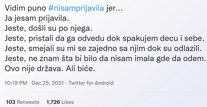 Priče žena s Balkana šire se Twitterom, pišu zašto nisu prijavile zlostavljanje