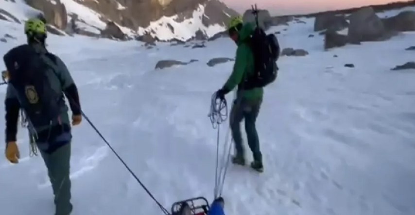 VIDEO Hrvatski planinar pao s 30 metara visine u Pirenejima: "Noga mu je slomljena"