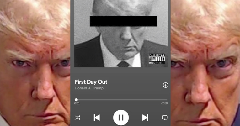"Moja slika vrijedna je milijarde": Netko je AI-jem stvorio Trumpovu rap pjesmu