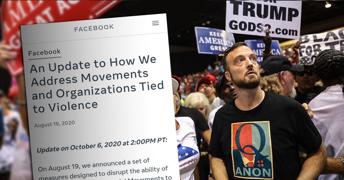 Facebook zabranio QAnon