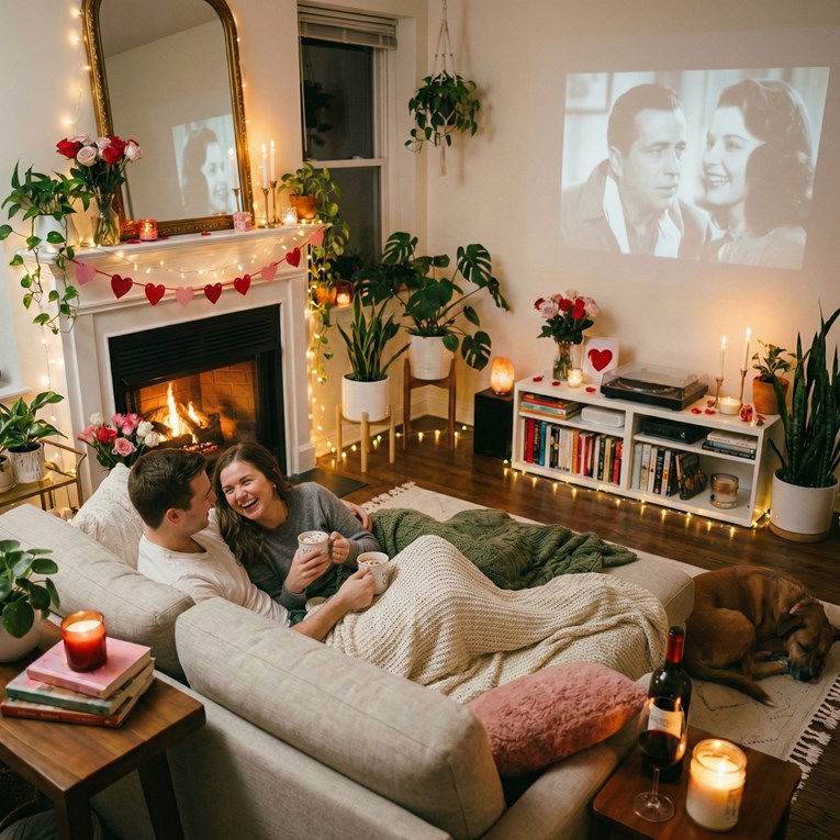 Čini se da je ljudima dosta izlazaka za Valentinovo, radije ostaju kod kuće