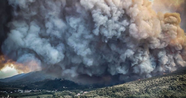 Požar u Sloveniji se ne smiruje. Stanovnici: Stanje je očajno