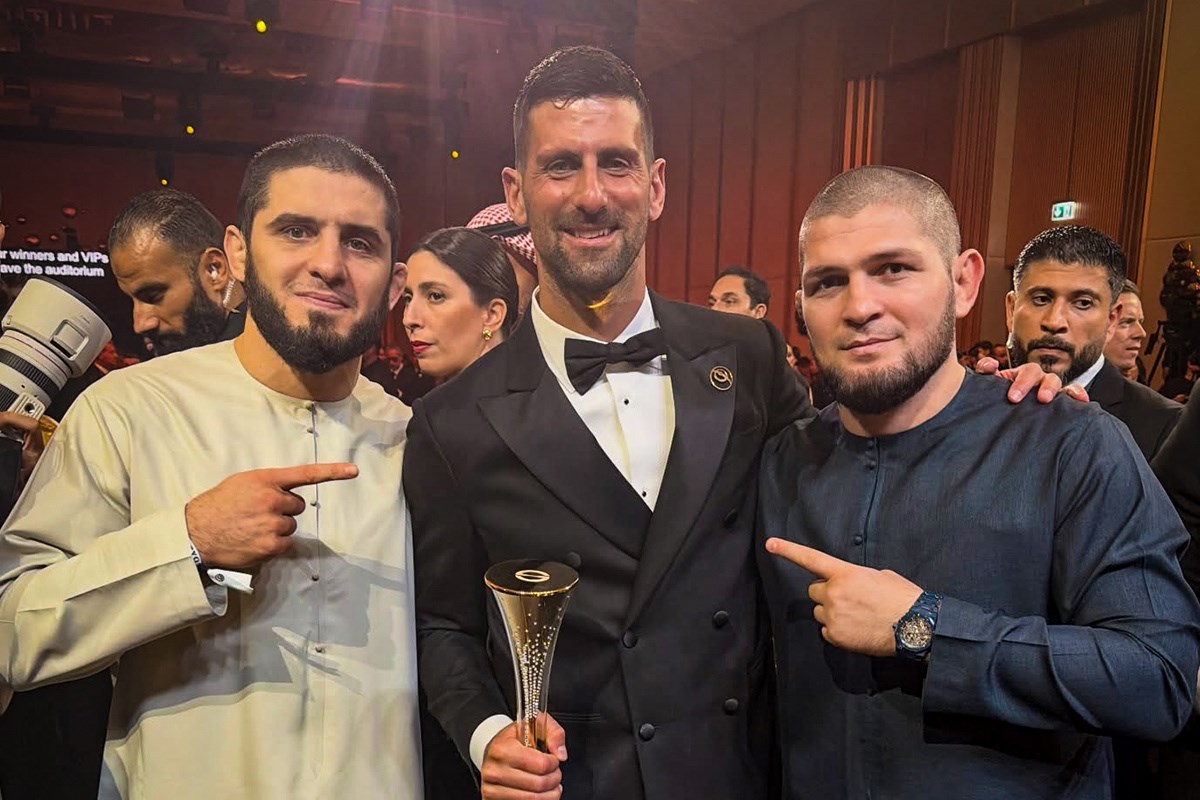 Habib objavio fotografiju s Đokovićem: "S najboljim sportašima na svijetu"