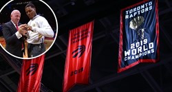 Toronto Raptors dobili šampionsko prstenje i otkrili zastavu pod krovom