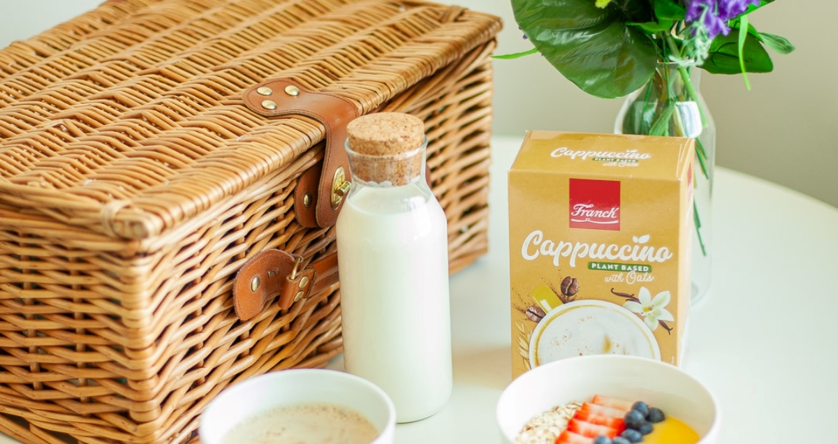 Franck je izbacio plant based kapučina u tri okusa - vanilija, čokolada i pink