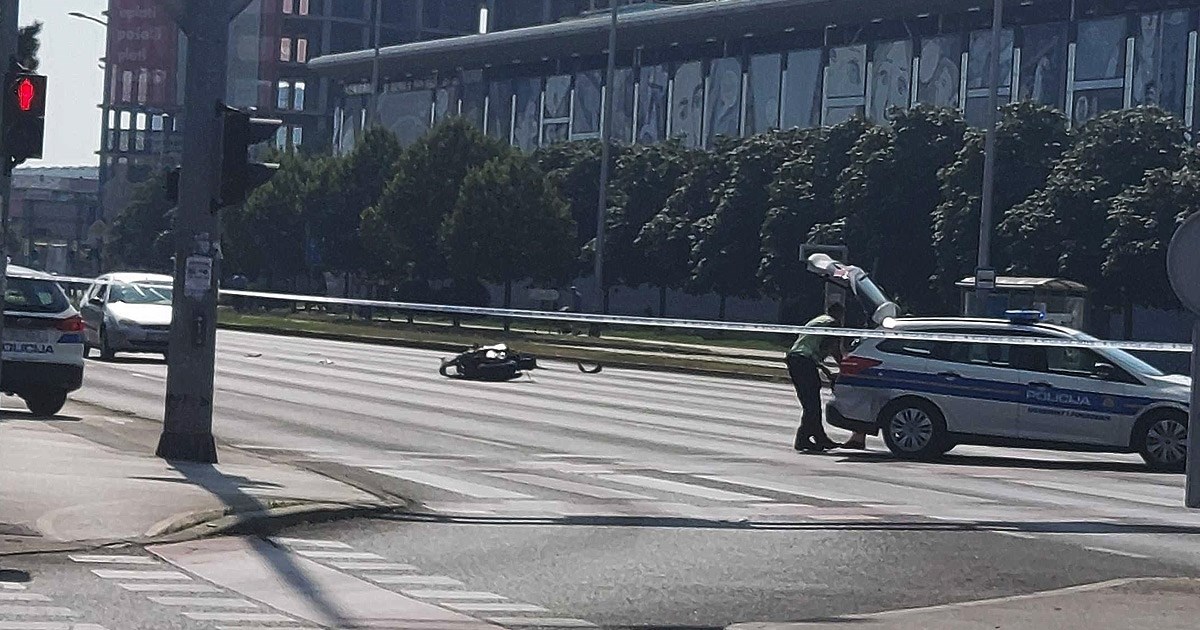 Teška nesreća u Zagrebu: Poginuli motociklist i biciklist