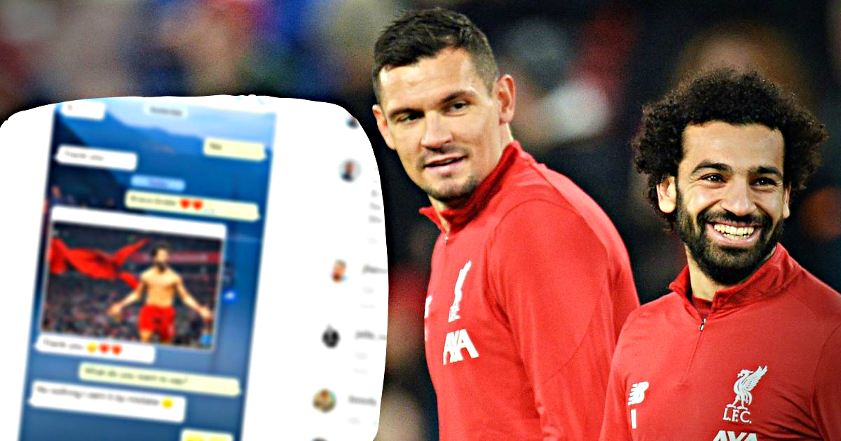 Lovren objavio prepisku sa Salahom na WhatsAppu: "Što mi želiš reći?"
