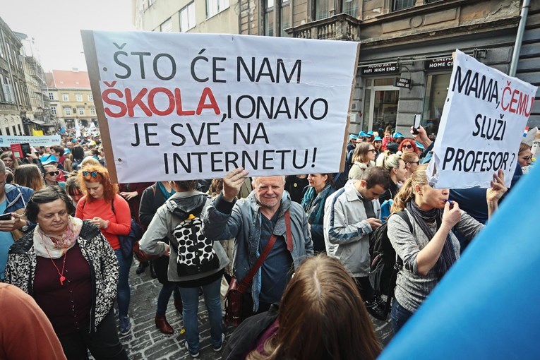 Ministarstvo dalo upute za štrajk u školama: Nastava obavezna, evidentirati štrajkaše