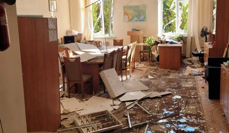 Rusi granatirali sveučilište u Kijevu, razoren Odsjek za ruski jezik