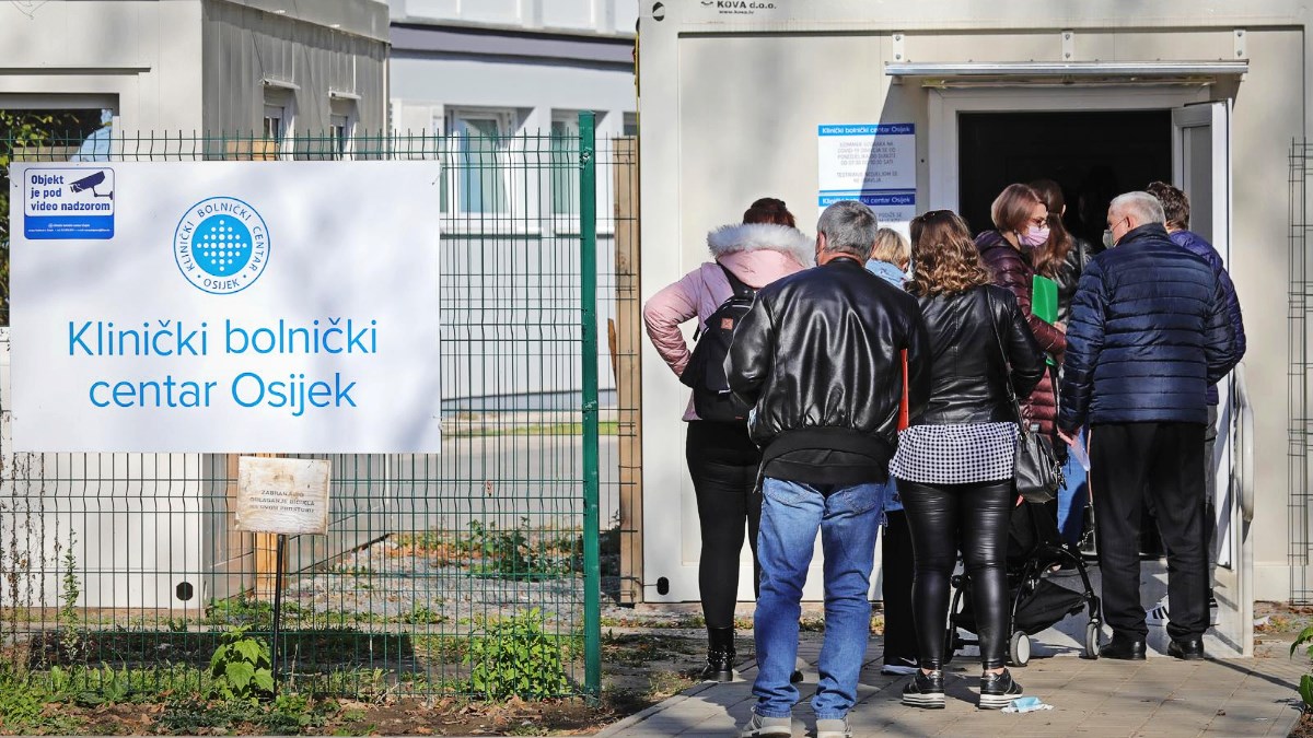 U Osječko-baranjskoj županiji umrle tri osobe, 76 novih slučajeva zaraze