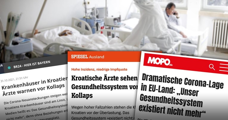 Njemački mediji: U Hrvatskoj su bolnice pretrpane, a osoblje premoreno