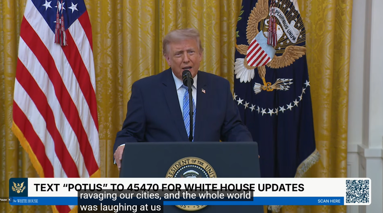 Trump: Svijet nam se smijao, a Amerika je opet snažna, bogata i poštovana