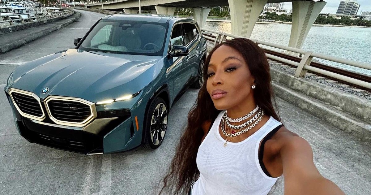 Naomi Campbell dizajnira za BMW